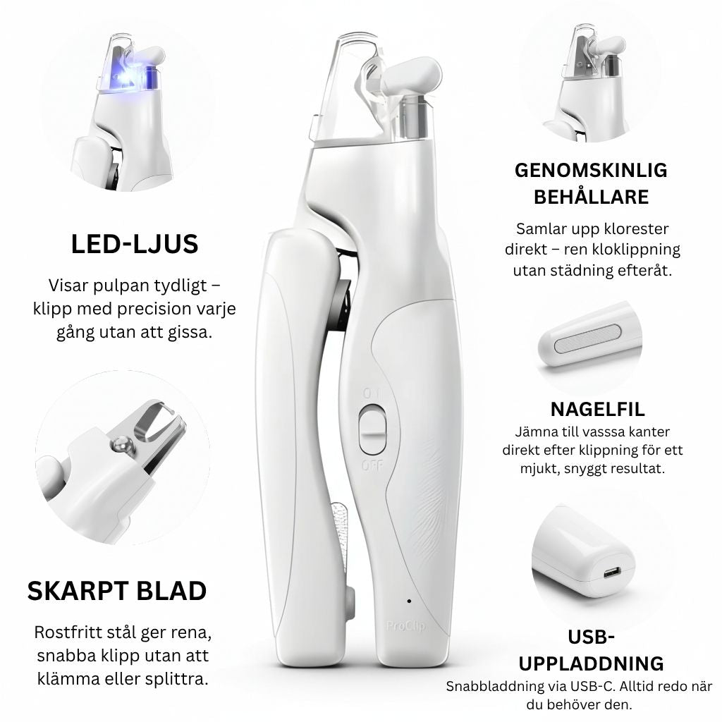 ProClip LED Kloklippare