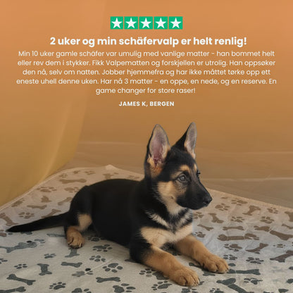 Valpematte – Den eneste tissematten du trenger