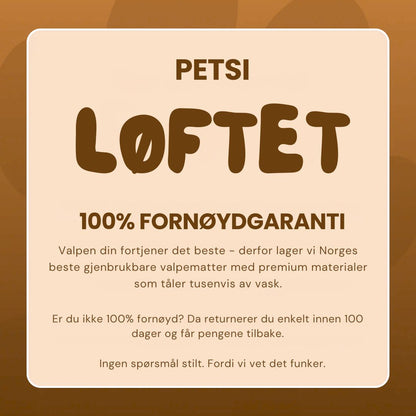 Valpematte – Den eneste tissematten du trenger