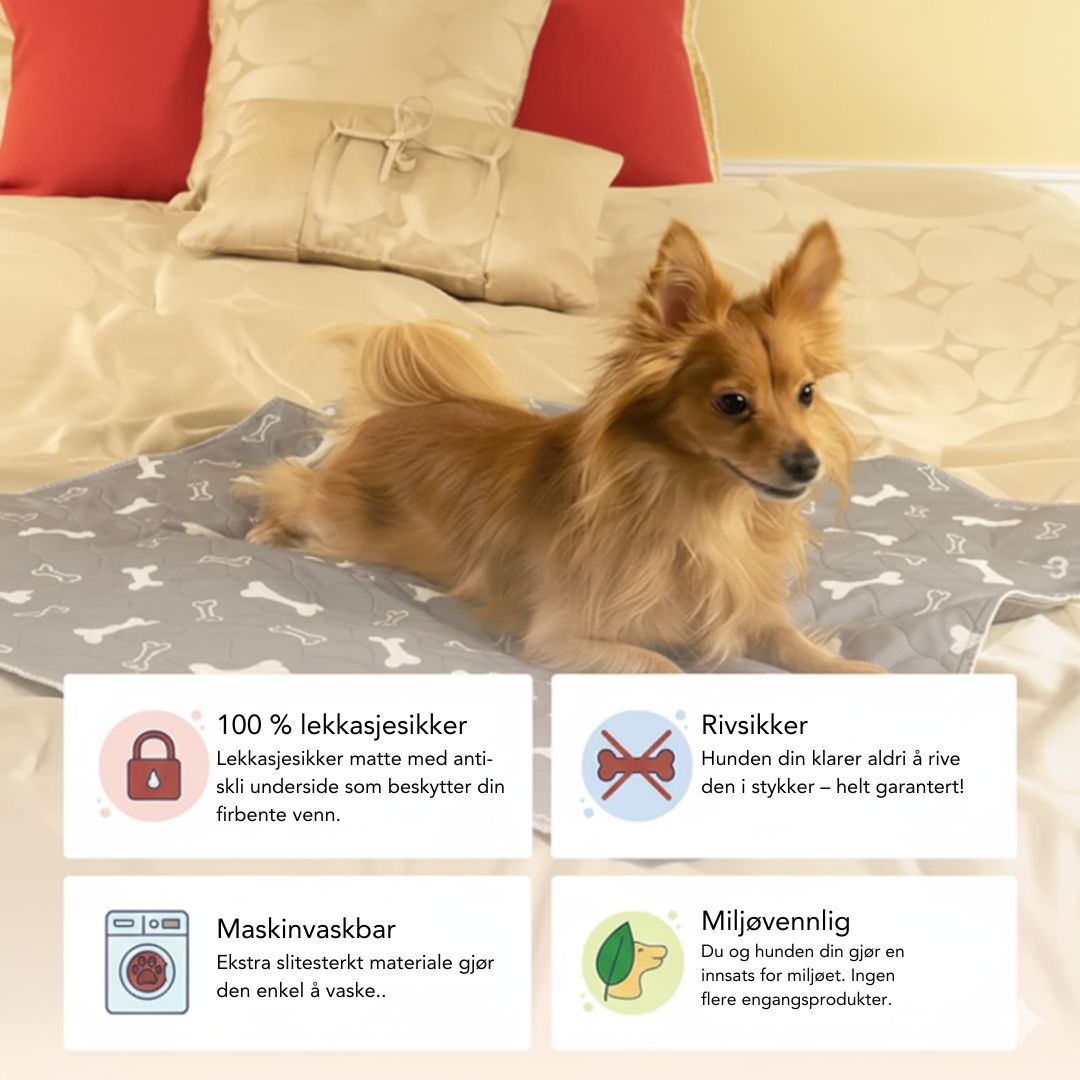Valpematte – Den eneste tissematten du trenger